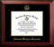 Nebraska Wesleyan University 11w x 8.5h Gold Embossed Diploma Frame